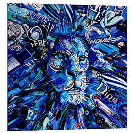 Gallery print Lion Blues