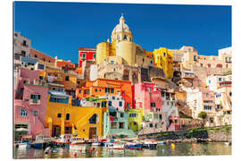 Tableau en plexi-alu Procida, Italy