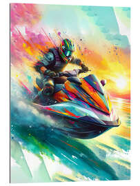 Gallery Print Rennen auf dem Jetski