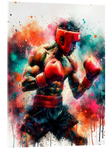 Akrylbillede Boxing champion