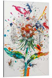 Magnettafel Löwenzahn