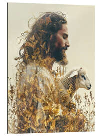 Gallery print Jesus and the lamb