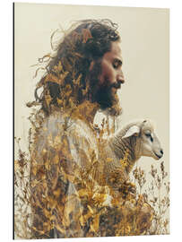 Magnettafel Jesus und das Lamm