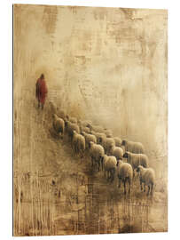 Gallery print Our Savior leading the flock