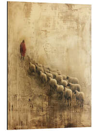 Magnettafel Unser Erlöser als Anführer der Herde