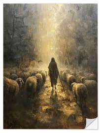 Selvklebende plakat The Good Shepherd of Our Souls