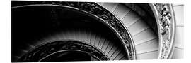 Cuadro de aluminio Spiral Staircase, Vatican Museum, Rome