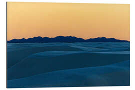 Magnettafel Wüstenlandschaft in der Abenddämmerung, New Mexico