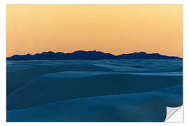 Wall sticker Desert landscape at dusk, Soccoro, New Mexico