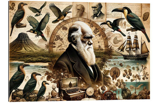 Galleritryck A Tribute to Charles Darwin's Legacy