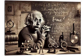 Galleritryck E=mc²: Albert Einstein&#039;s theory of relativity