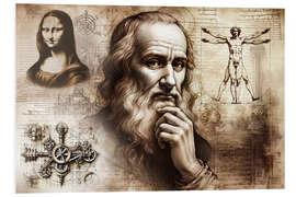 Obraz na PCV The Wisdom of the Renaissance: Leonardo da Vinci