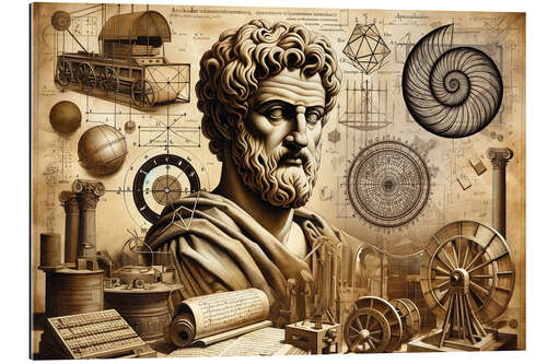 Gallery print The Legacy of Antiquity: Archimedes and His Timeless Inventions