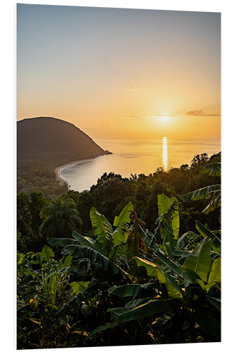 PVC print Plage de Grande Anse, Guadeloupe, Caribbean