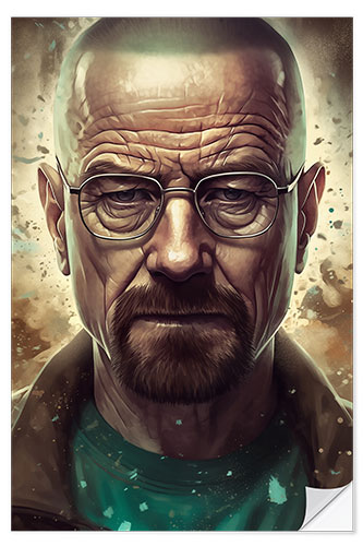 Naklejka na ścianę Walter White