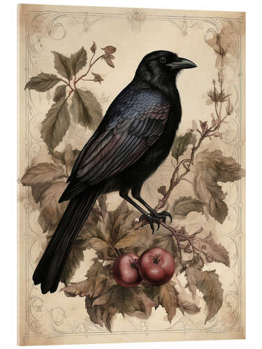 Akrylglastavla Gothic raven