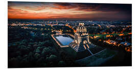 PVC-taulu Blue Hour Monument to the Battle of the Nations Leipzig I