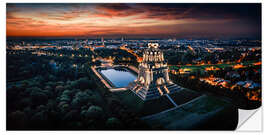 Sticker mural Blue Hour Monument to the Battle of the Nations Leipzig I