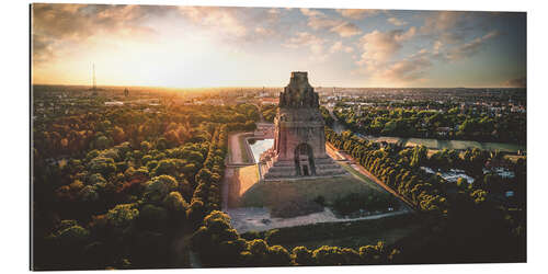 Galleriprint Battle of the Nations Monument at Sunrise