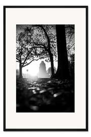 Gerahmter Kunstdruck Völkerschlachtdenkmal in Leipzig