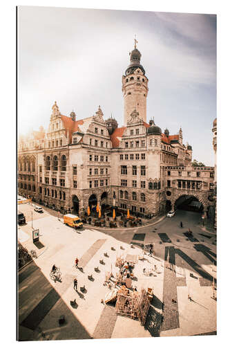 Gallery print Leipzig New Town Hall, Burgplatz