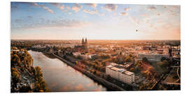 Stampa su PVC Magdeburg Skyline