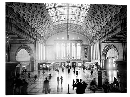 Acrylic print Leipzig Hauptbahnhof, Leipzig Main Station