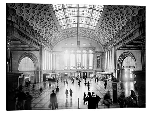 Cuadro de aluminio Leipzig Hauptbahnhof, Leipzig Main Station