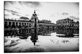 Aluminium print The Zwinger of Dresden