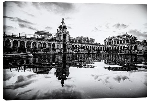 Canvas-taulu The Zwinger of Dresden