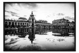 Gerahmter Kunstdruck Dresdner Zwinger
