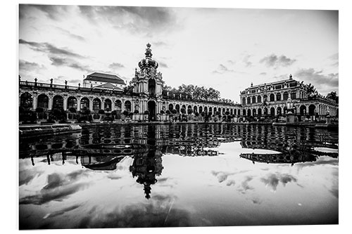 Foam board print The Zwinger of Dresden