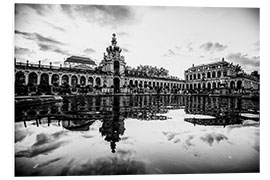 Stampa su PVC The Zwinger of Dresden