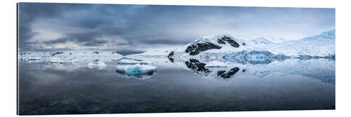 Quadro em plexi-alumínio Antarctica Panorama