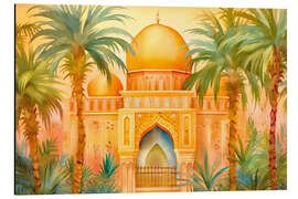 Magnettafel Tropischer Dschungelpalast