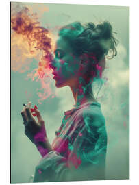 Magnettafel Die Letzte Zigarette