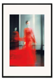 Gerahmter Kunstdruck Gallery Visit