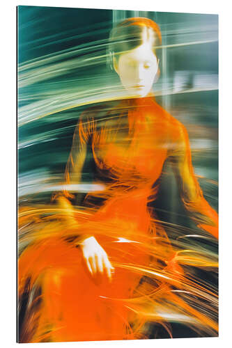 Gallery print Lady in Orange