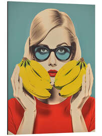 Magnettafel Banana Girl