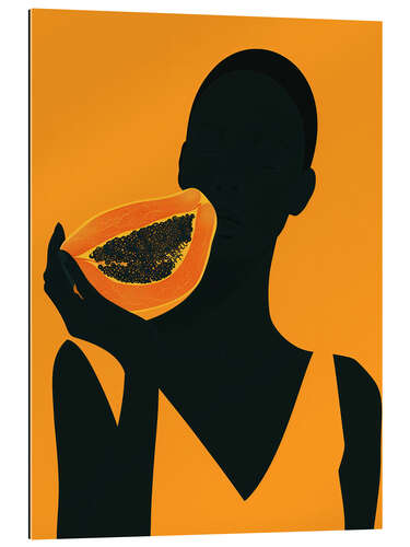 Gallery print Abstract Papaya Woman