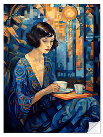 Wall sticker Art Deco Café