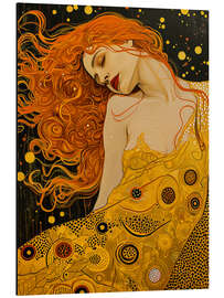 Magnettafel Jugendstil Träumerei