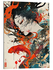 Gallery print The Koi and the Anime Girl