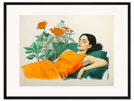 Gerahmter Kunstdruck Relax Day