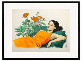 Framed art print Relax Day