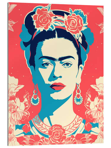 Gallery print Frida Kahlo Retro Portrait