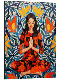 Magnettafel Meditation and Conncetion