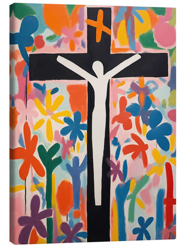 Canvas-taulu Modern crucifix