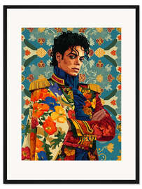 Gerahmter Kunstdruck Michael Jackson Pop Art