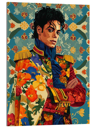 Cuadro de plexi-alu Michael Jackson Pop Art